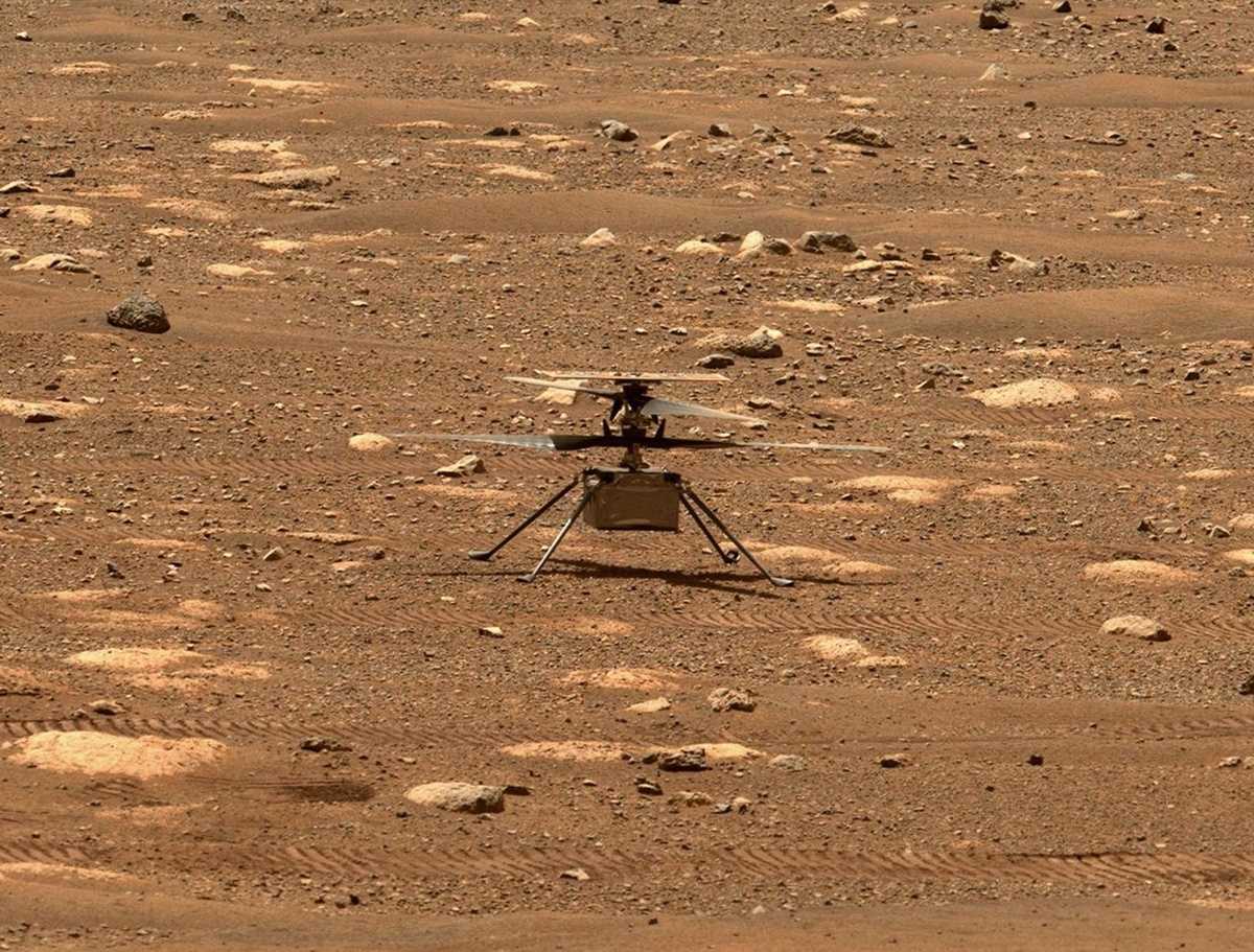 NASA Ingenuity on Mars